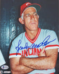 Sparky Anderson Signed Cincinnati Reds Manager 8x10 Photo (Beckett) - AND08P121 - Sparky Anderson Signed Cincinnati Reds Manager 8x10 Photo (Beckett) product image