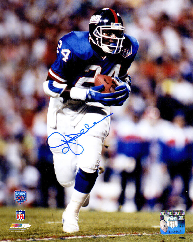 Ottis Anderson Signed New York Giants Super Bowl XXV Action 8x10 Photo - AND08P301 - Ottis Anderson Signed New York Giants Super Bowl XXV Action 8x10 Photo product image