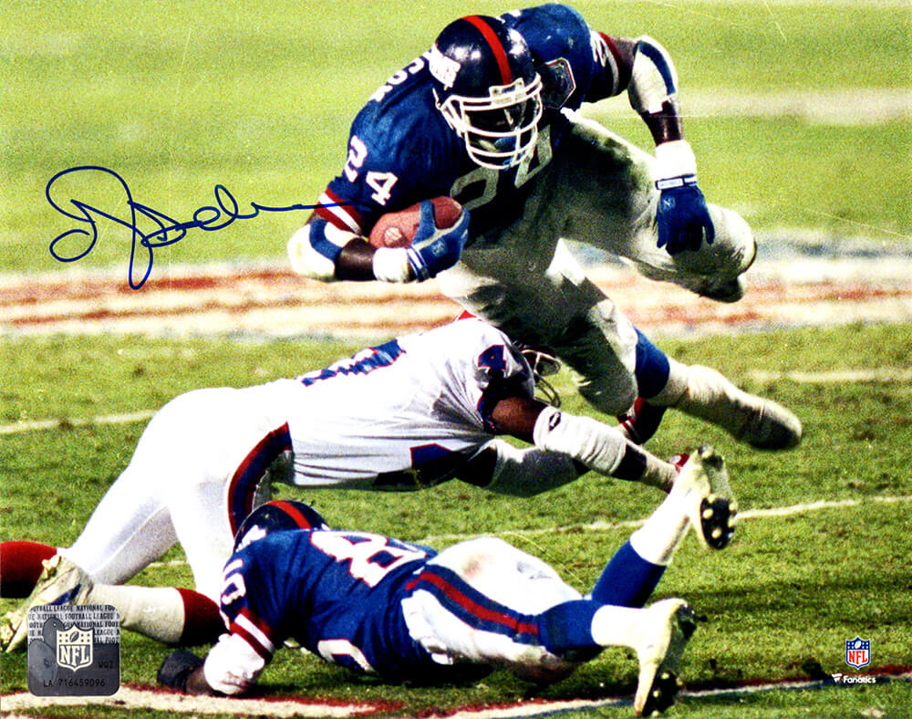 Ottis Anderson Signed New York Giants Super Bowl XXV Action vs Bills 8x10 Photo - AND08P304 - Ottis Anderson Signed New York Giants Super Bowl XXV Action vs Bills 8x10 Photo product image