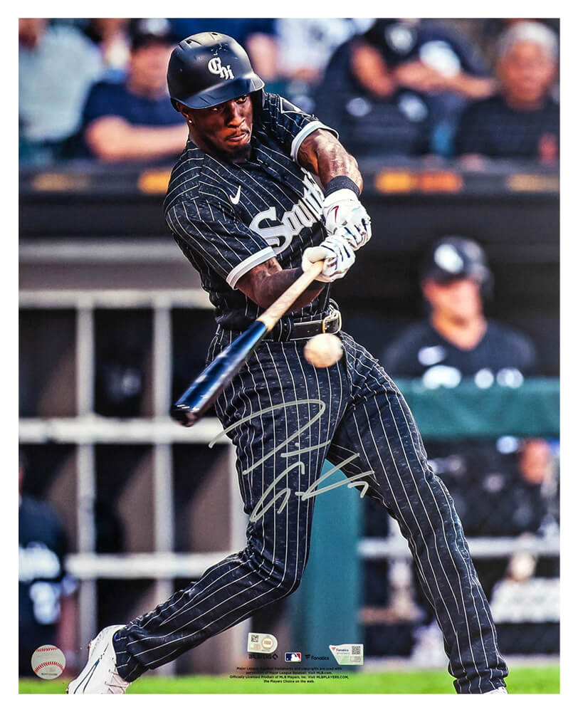 Tim Anderson Signed Chicago White Sox Black Jersey Swinging Action 16x20 Photo - (Fanatics) - AND16P111 - Tim Anderson Signed Chicago White Sox Black Jersey Swinging Action 16x20 Photo - (Fanatics) product image