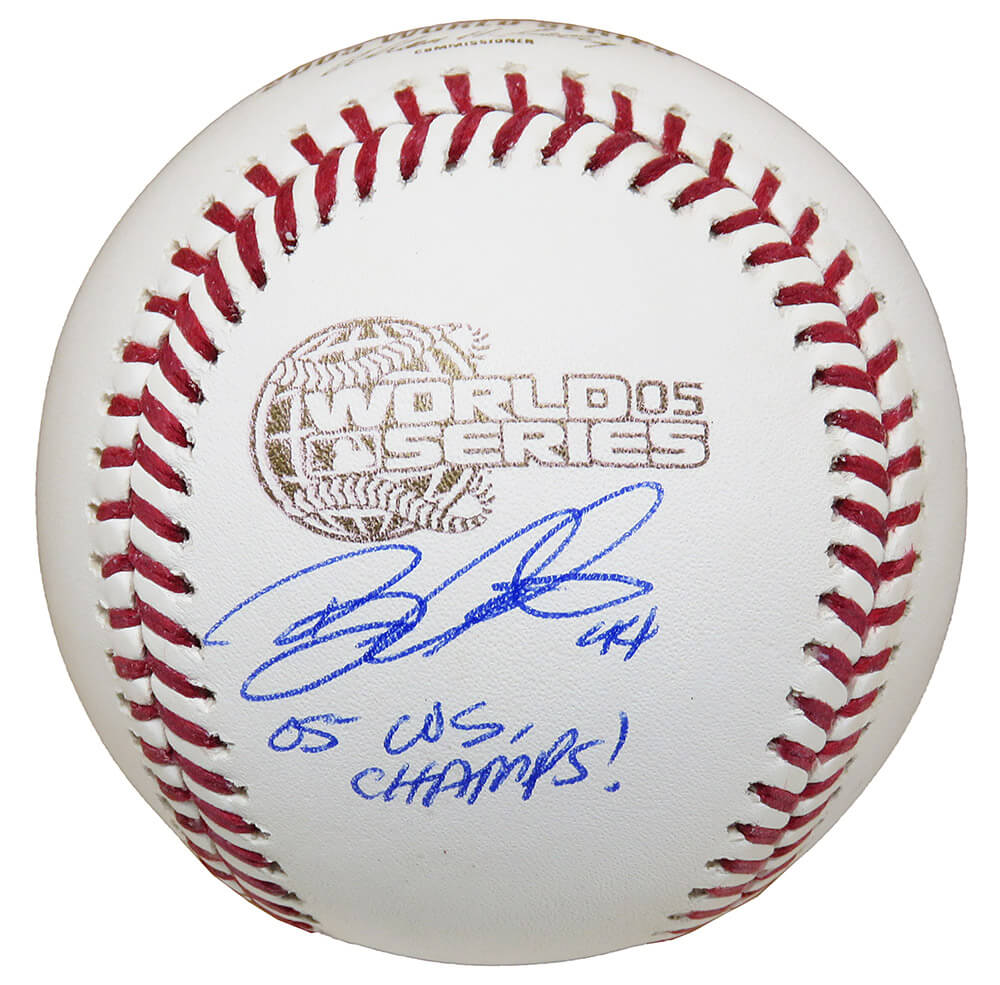 Brian Anderson Signed Rawlings Official 2005 World Series (Chicago White Sox) Baseball w/05 WS Champs - ANDBSB110 - Brian Anderson Signed Rawlings Official 2005 World Series (Chicago White Sox) Baseball w/05 WS Champs product image