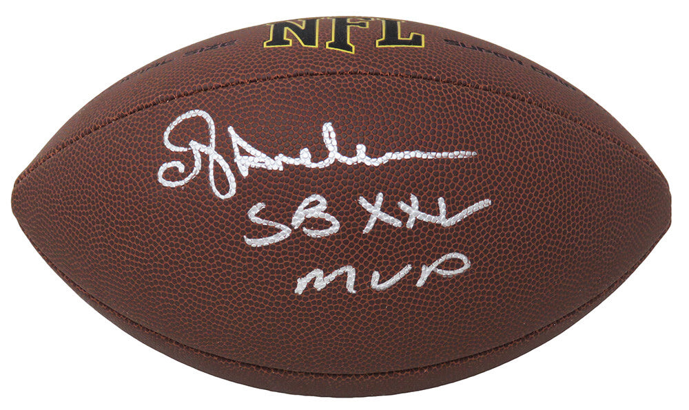 Ottis Anderson Signed Wilson Super Grip Full Size NFL Football w/SB XXV MVP - ANDFTB302 - Ottis Anderson Signed Wilson Super Grip Full Size NFL Football w/SB XXV MVP product image