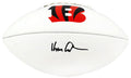 Ken Anderson Signed Cincinnati Bengals Franklin White Logo Football - ANDFTB317 - Ken Anderson Signed Cincinnati Bengals Franklin White Logo Football product image