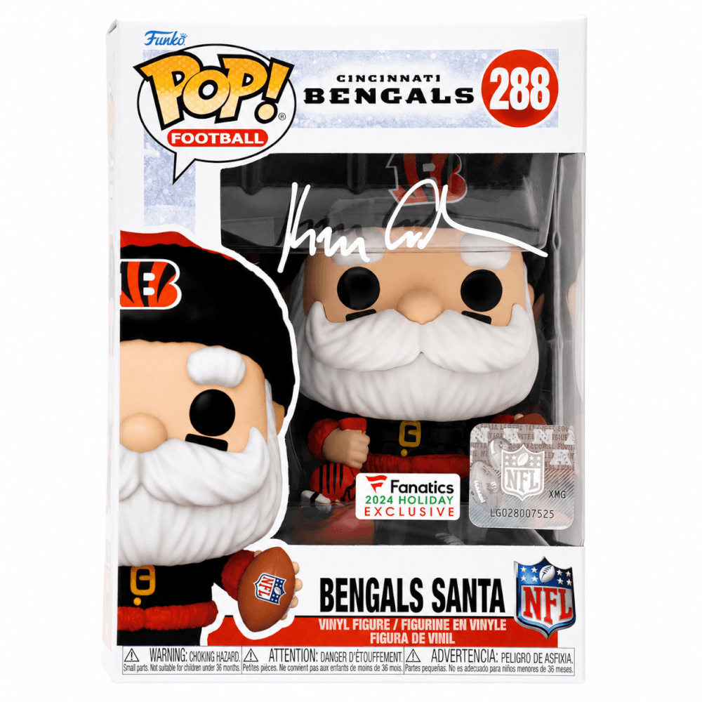 Ken Anderson Signed Cincinnati Bengals SANTA Funko Pop Doll #288 - ANDFUN310 - Ken Anderson Signed Cincinnati Bengals SANTA Funko Pop Doll #288 product image