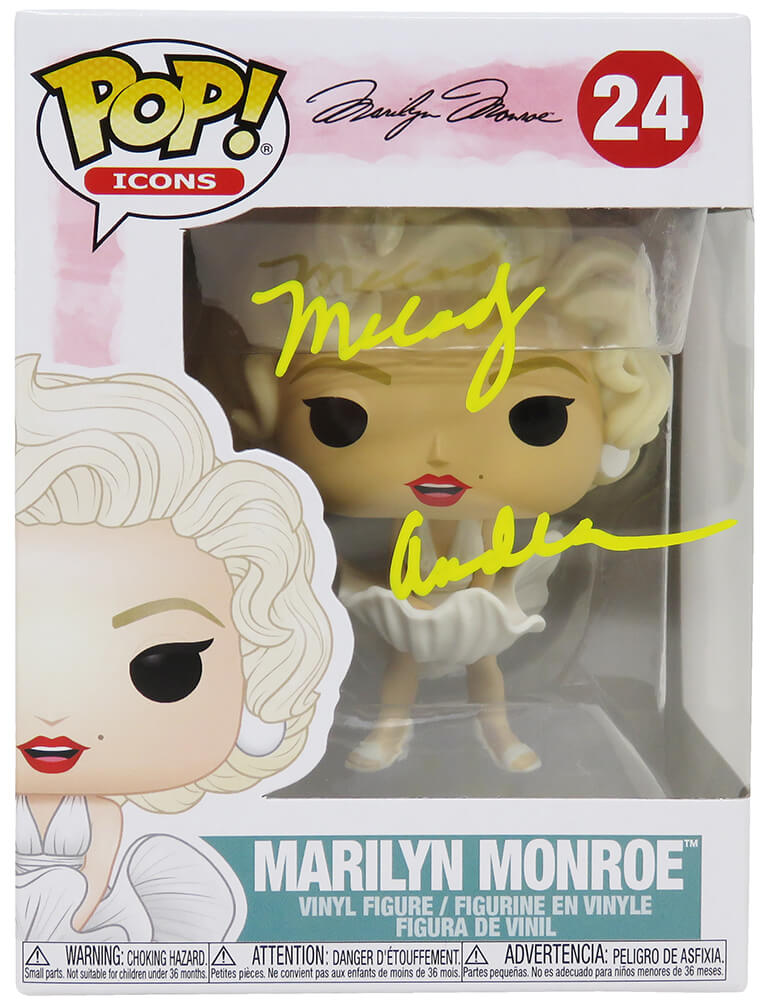 Melody Anderson Signed Marilyn Monroe Funko Pop Icons Doll #24 - ANDFUN500 - Melody Anderson Signed Marilyn Monroe Funko Pop Icons Doll #24 product image
