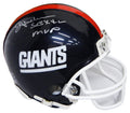 Ottis Anderson Signed New York Giants Throwback Riddell Mini Helmet w/SB XXV MVP - ANDMIN310 - Ottis Anderson Signed New York Giants Throwback Riddell Mini Helmet w/SB XXV MVP product image