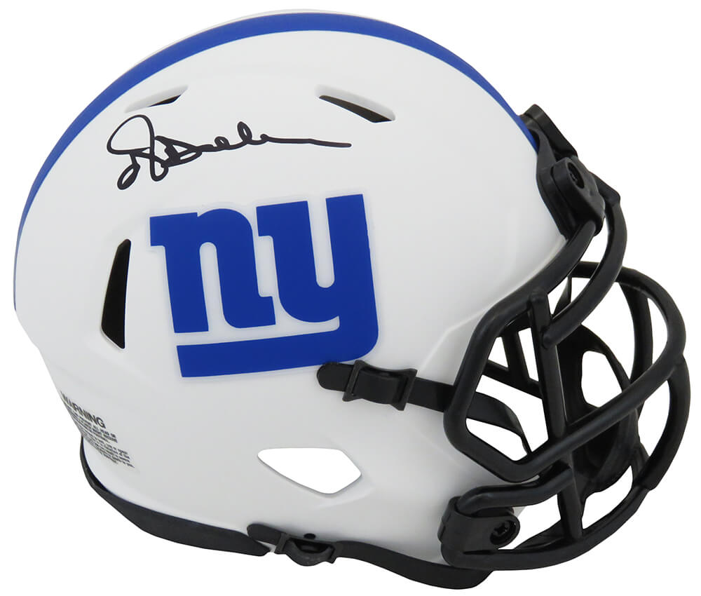 Ottis Anderson Signed New York Giants Lunar Eclipse White Matte Riddell Speed Mini Helmet - ANDMIN320 - Ottis Anderson Signed New York Giants Lunar Eclipse White Matte Riddell Speed Mini Helmet product image