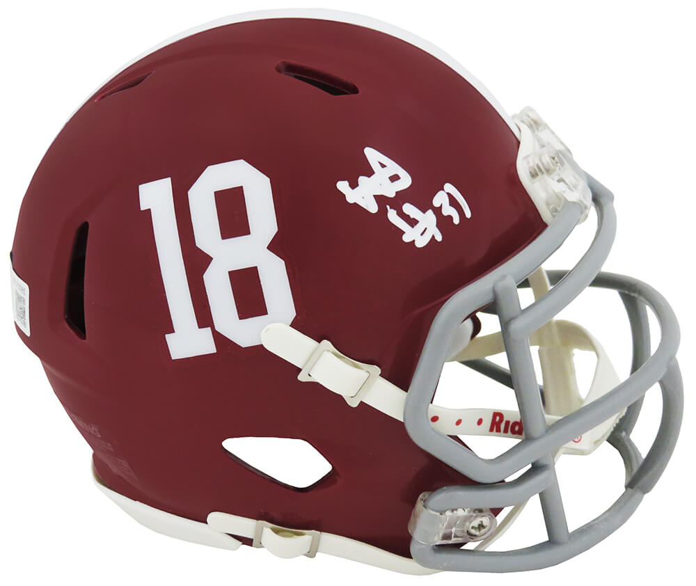 Will Anderson Signed Alabama Crimson Tide Riddell Speed Mini Helmet (Beckett) - ANDMIN350 - Will Anderson Signed Alabama Crimson Tide Riddell Speed Mini Helmet (Beckett) product image