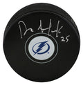 Dave Andreychuk Signed Tampa Bay Lightning Logo Hockey Puck - ANDPUC423 - Dave Andreychuk Signed Tampa Bay Lightning Logo Hockey Puck product image