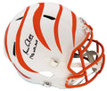 Ken Anderson Signed Cincinnati Bengals Flat White Matte Riddell Full Size Speed Replica Helmet w/81 NFL MVP - ANDREP302 - Ken Anderson Signed Cincinnati Bengals Flat White Matte Riddell Full Size Speed Replica Helmet w/81 NFL MVP product image