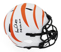 Ken Anderson Signed Cincinnati Bengals Lunar Eclipse White Matte Riddell Full Size Speed Replica Helmet w/1981 NFL MVP - ANDREP306 - Ken Anderson Signed Cincinnati Bengals Lunar Eclipse White Matte Riddell Full Size Speed Replica Helmet w/1981 NFL MVP product image