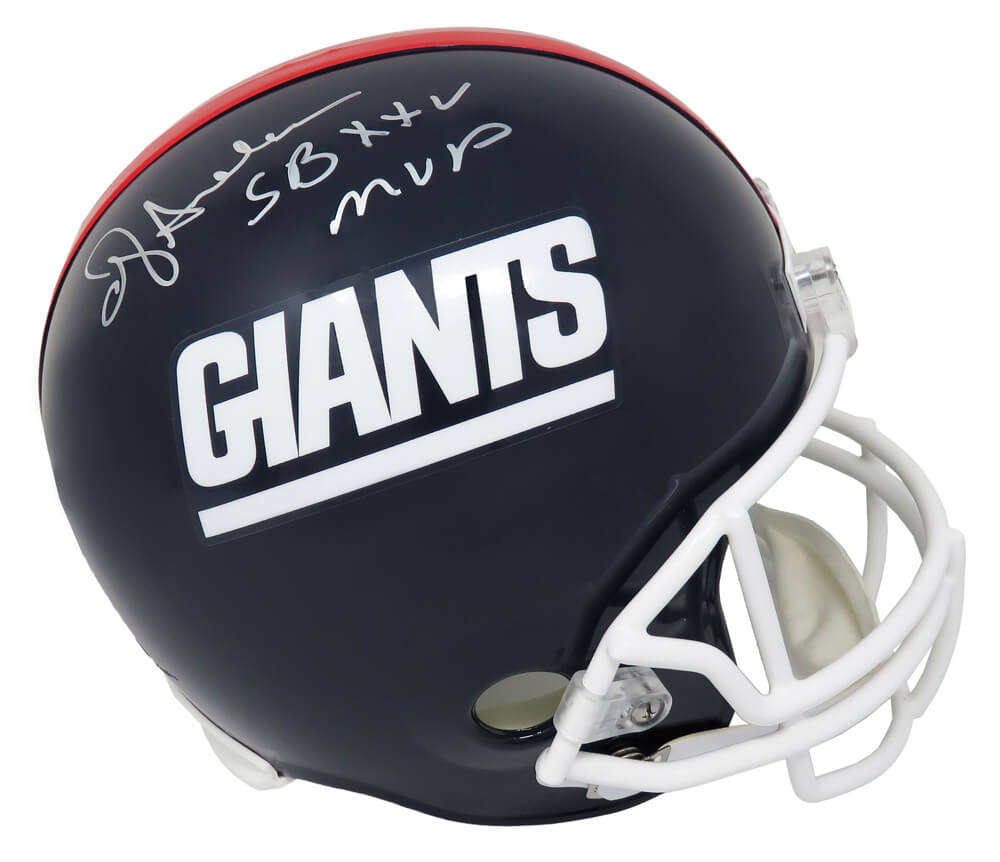 Ottis Anderson Signed New York Giants Throwback Riddell Full Size Replica Helmet w/SB XXV MVP - ANDREP310 - Ottis Anderson Signed New York Giants Throwback Riddell Full Size Replica Helmet w/SB XXV MVP product image