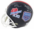 Phil Simms & Ottis Anderson Dual Signed New York Giants Super Bowl XXI & XXV Champs Logo Riddell Full Size Replica Helmet w/SB XXI MVP, SB XXV MVP - ANDREP311 - Phil Simms & Ottis Anderson Dual Signed New York Giants Super Bowl XXI & XXV Champs Logo Riddell Full Size Replica Helmet w/SB XXI MVP, SB XXV MVP product image