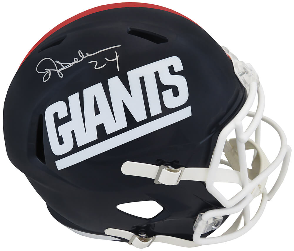 Ottis Anderson Signed New York Giants Throwback Riddell Full Size Speed Replica Helmet - ANDREP314 - Ottis Anderson Signed New York Giants Throwback Riddell Full Size Speed Replica Helmet product image