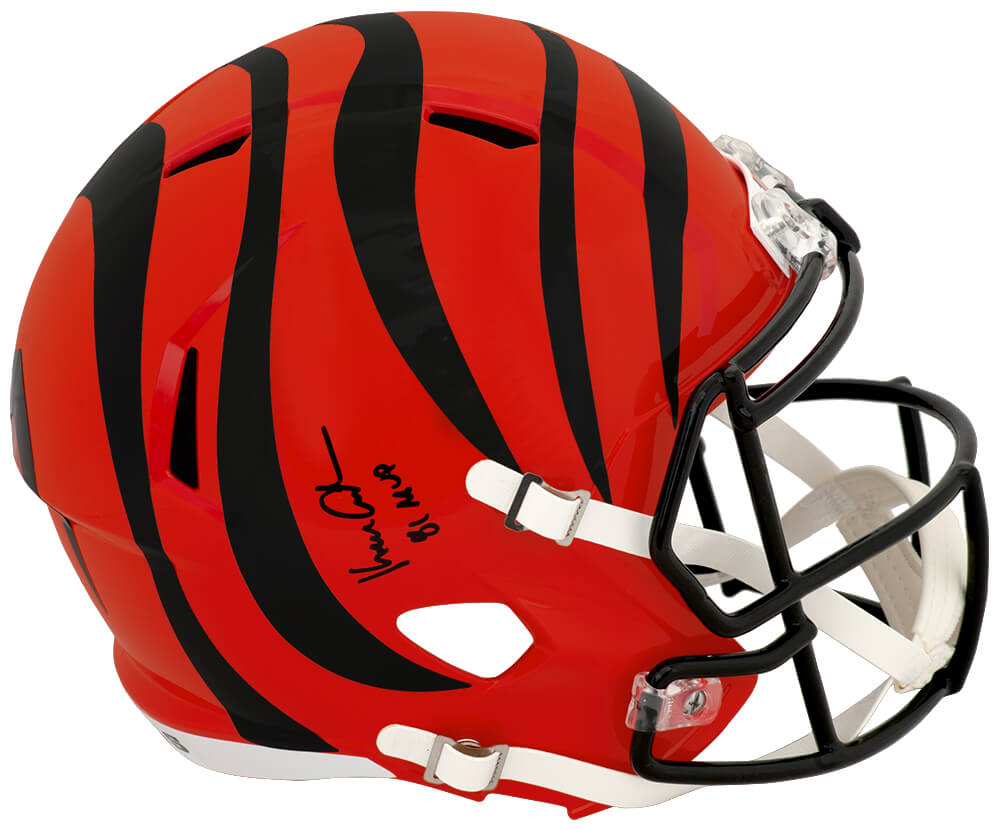 Ken Anderson Signed Cincinnati Bengals Riddell Full Size Speed Replica Helmet w/81 MVP - ANDREP331 - Ken Anderson Signed Cincinnati Bengals Riddell Full Size Speed Replica Helmet w/81 MVP product image