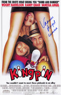 Vanessa Angel Signed Kingpin 11x17 Movie Poster w/Claudia - ANGPST500 - Vanessa Angel Signed Kingpin 11x17 Movie Poster w/Claudia product image