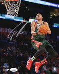 Giannis Antetokounmpo Signed Milwaukee Bucks 2014 All Star Game Action 8x10 Photo - (JSA) - ANT08P201 - Giannis Antetokounmpo Signed Milwaukee Bucks 2014 All Star Game Action 8x10 Photo - (JSA) product image
