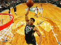 Giannis Antetokounmpo Signed Milwaukee Bucks Action 16x20 Photo - ANT16P200 - Giannis Antetokounmpo Signed Milwaukee Bucks Action 16x20 Photo product image