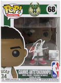 Giannis Antetokounmpo Signed Milwaukee Bucks NBA Funko Pop Doll #68 - ANTFUN200 - Giannis Antetokounmpo Signed Milwaukee Bucks NBA Funko Pop Doll #68 product image