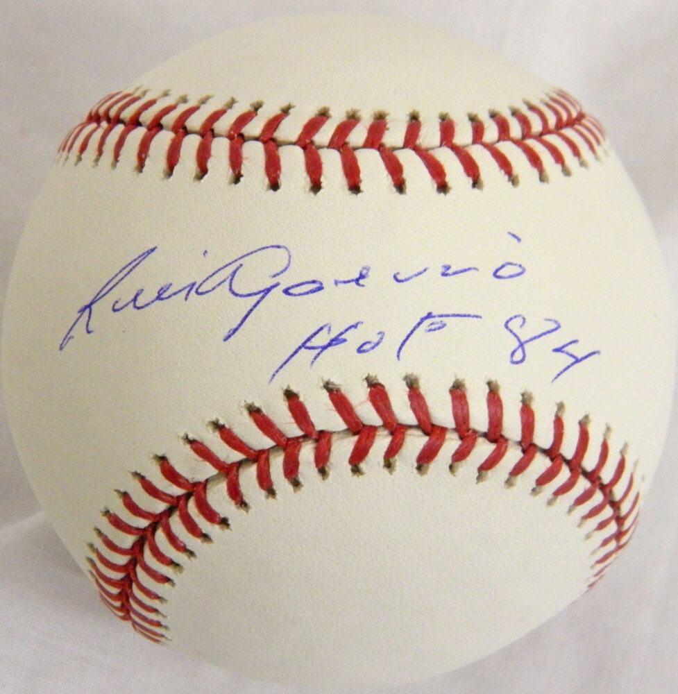 Luis Aparicio Signed MLB Baseball w/"HOF'84" - APABSB101 - Luis Aparicio Signed MLB Baseball w/"HOF'84" product image