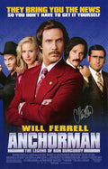 Christina Applegate Signed Anchorman The Legend of Ron Burgundy 11x17 Movie Poster - APPPST501 - Christina Applegate Signed Anchorman The Legend of Ron Burgundy 11x17 Movie Poster product image