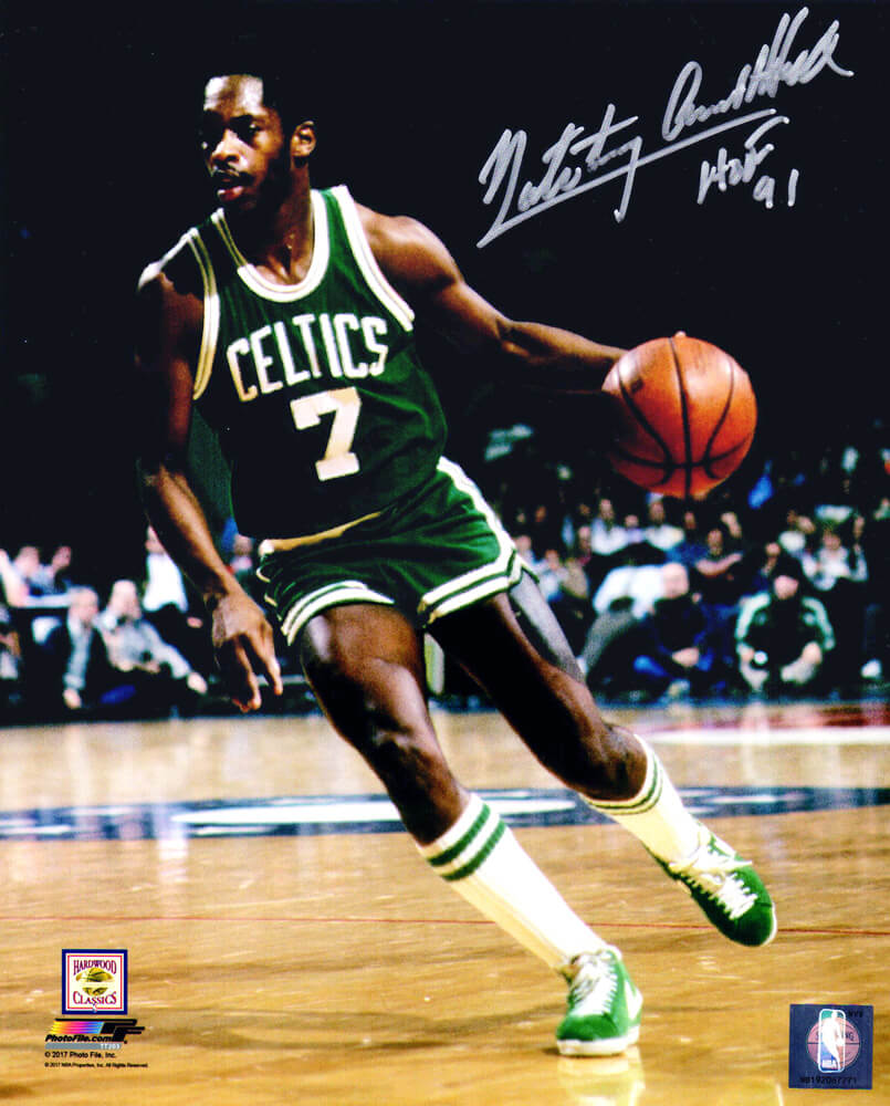 Nate 'Tiny' Archibald Signed Boston Celtics Action 8x10 Photo w/HOF'91 - ARC08P203 - Nate 'Tiny' Archibald Signed Boston Celtics Action 8x10 Photo w/HOF'91 product image
