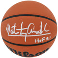 Nate 'Tiny' Archibald Signed Wilson Indoor/Outdoor NBA Basketball w/HOF'91 - ARCBSK207 - Nate 'Tiny' Archibald Signed Wilson Indoor/Outdoor NBA Basketball w/HOF'91 product image
