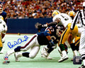 Billy Ard Signed New York Giants Blocking Action 8x10 Photo - ARD08P300 - Billy Ard Signed New York Giants Blocking Action 8x10 Photo product image