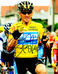 Lance Armstrong Signed 2005 Tour De France Holding Up Seven Fingers 8x10 Photo - ARM08P500 - Lance Armstrong Signed 2005 Tour De France Holding Up Seven Fingers 8x10 Photo product image