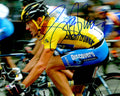 Lance Armstrong Signed Tour De France Cycling Action 8x10 Photo - ARM08P501 - Lance Armstrong Signed Tour De France Cycling Action 8x10 Photo product image
