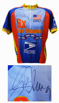 Lance Armstrong Signed 6x Tour Champ USPS Logo Cycling Jersey - ARMJRY502 - Lance Armstrong Signed 6x Tour Champ USPS Logo Cycling Jersey product image