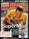 Lance Armstrong Signed August 5, 2002 'Superman' Original Sports Illustrated Magazine - ARMMAG502 - Lance Armstrong Signed August 5, 2002 'Superman' Original Sports Illustrated Magazine product image