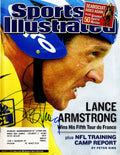 Lance Armstrong Signed August 4, 2003 'Wins His Fifth Tour De France' Original Sports Illustrated Magazine - ARMMAG504 - Lance Armstrong Signed August 4, 2003 'Wins His Fifth Tour De France' Original Sports Illustrated Magazine product image