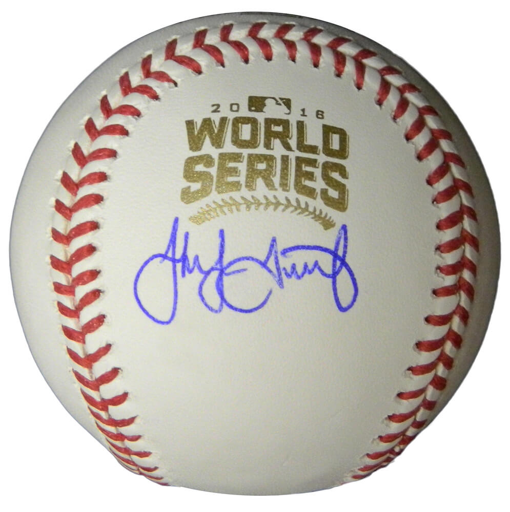 Jake Arrieta Signed Rawlings 2016 World Series Baseball - ARRBSB102 - Jake Arrieta Signed Rawlings 2016 World Series Baseball product image