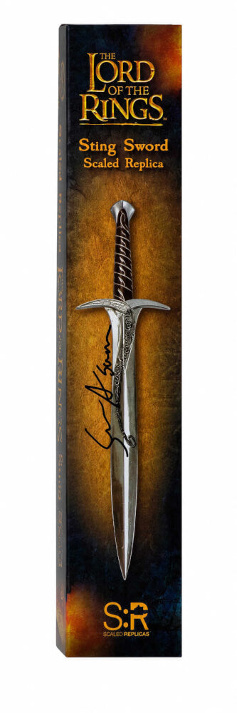 Sean Astin Signed Lord of the Rings 6-Inch  Sting Sword Scaled Prop Replica w/Sam - (JSA) - ASTOTH500 - Sean Astin Signed Lord of the Rings 6-Inch Sting Sword Scaled Prop Replica w/Sam - (JSA) product image