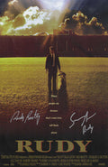 Sean Astin & Rudy Ruettiger Dual Signed Rudy 11x17 Movie Poster w/Rudy - ASTPST510 - Sean Astin & Rudy Ruettiger Dual Signed Rudy 11x17 Movie Poster w/Rudy product image