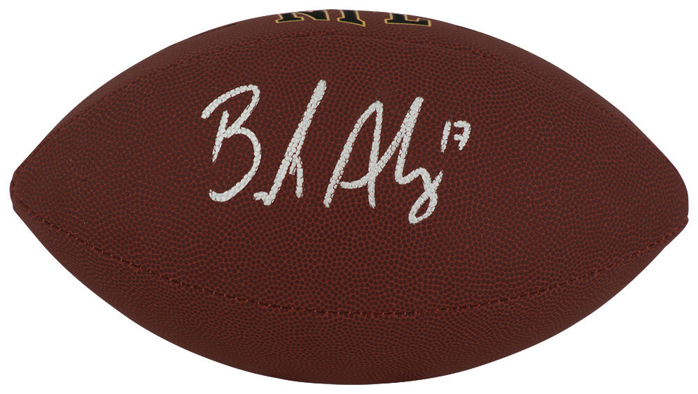 Brandon Aubrey Signed Wilson Super Grip Full Size NFL Football - AUBFTB300 - Brandon Aubrey Signed Wilson Super Grip Full Size NFL Football product image