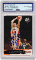 James Augustine Signed Illinois 2006 Press Pass Gold Rookie Basketball Trading Card #G4 - (PSA Encapsulated) - AUGCAR202 - James Augustine Signed Illinois 2006 Press Pass Gold Rookie Basketball Trading Card #G4 - (PSA Encapsulated) product image