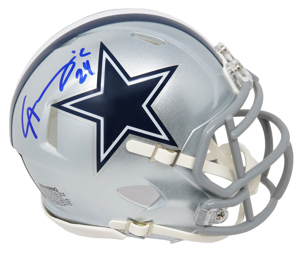 Chidobe Awuzie Signed Dallas Cowboys Riddell Speed Mini Helmet - AWUMIN300 - Chidobe Awuzie Signed Dallas Cowboys Riddell Speed Mini Helmet product image