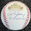 Allen Craig Signed Autographed 2011 World Series Baseball w/WS Champs - CRABSB101 - Allen Craig Signed Autographed 2011 World Series Baseball w/WS Champs product image