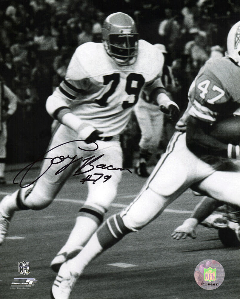 Coy Bacon Signed Cincinnati Bengals B&W Action 8x10 Photo - BAC08P300TW - Coy Bacon Signed Cincinnati Bengals B&W Action 8x10 Photo product image