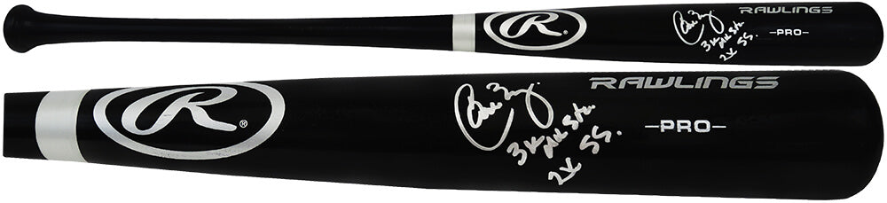 Carlos Baerga Signed Rawlings Pro Black Baseball Bat w/3x All Star, 2x S.S. - BAEBAT114 - Carlos Baerga Signed Rawlings Pro Black Baseball Bat w/3x All Star, 2x S.S. product image