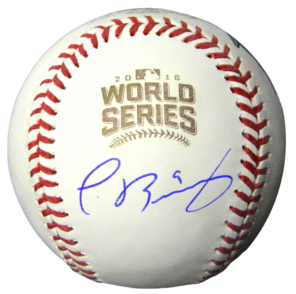 Javier Baez Signed Rawlings 2016 World Series Baseball - BAEBSB105 - Javier Baez Signed Rawlings 2016 World Series Baseball product image