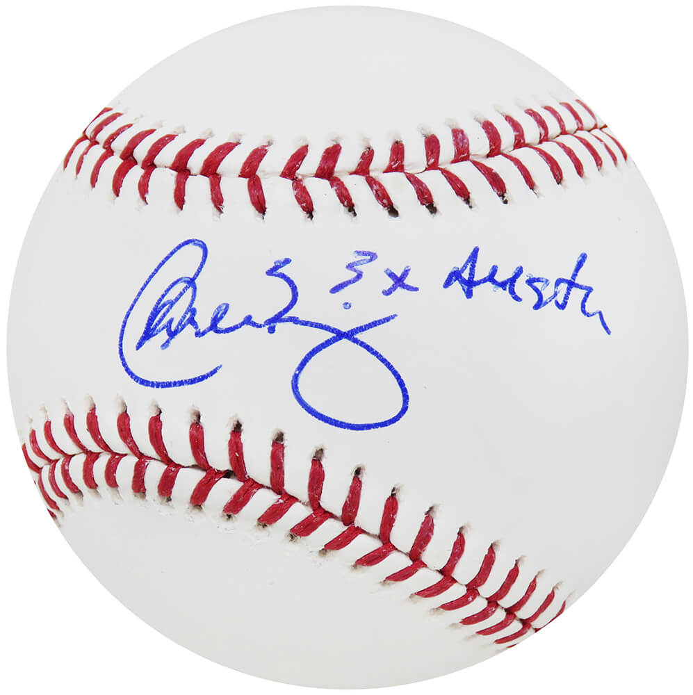 Carlos Baerga Signed Rawlings Official MLB Baseball w/3x All Star - BAEBSB111 - Carlos Baerga Signed Rawlings Official MLB Baseball w/3x All Star product image