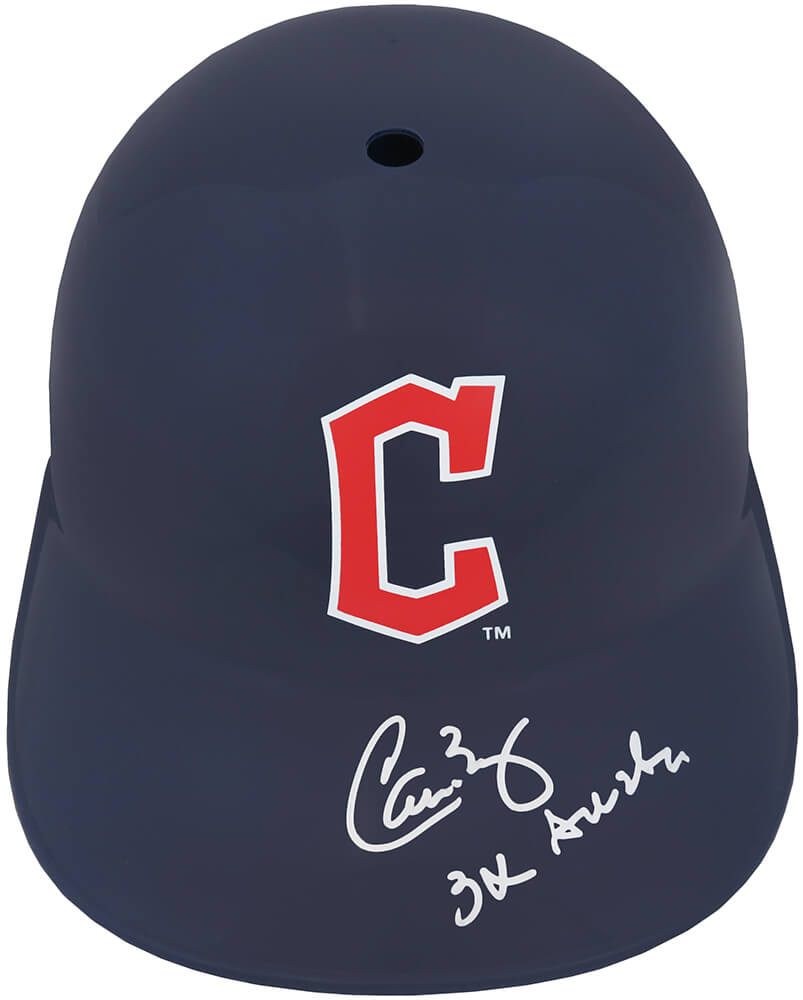 Carlos Baerga Signed Cleveland Guardians Souvenir Replica Batting Helmet w/3x All Star - BAEBTH102 - Carlos Baerga Signed Cleveland Guardians Souvenir Replica Batting Helmet w/3x All Star product image