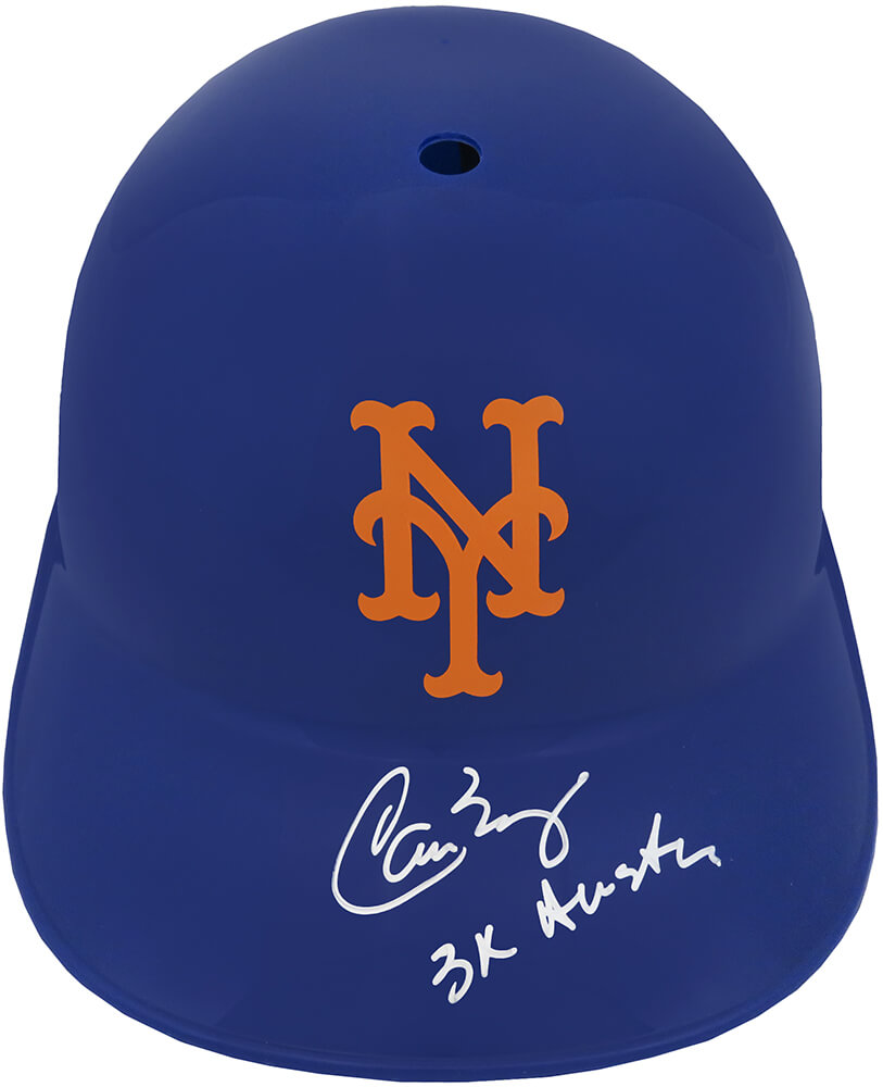 Carlos Baerga Signed New York Mets Souvenir Replica Batting Helmet w/3x All Star - BAEBTH103 - Carlos Baerga Signed New York Mets Souvenir Replica Batting Helmet w/3x All Star product image