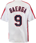 Carlos Baerga Signed White Custom Baseball Jersey w/3x All Star - BAEJRY110 - Carlos Baerga Signed White Custom Baseball Jersey w/3x All Star product image