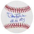 Stan Bahnsen Signed Rawlings Official MLB Baseball w/68 AL ROY - BAHBSB100 - Stan Bahnsen Signed Rawlings Official MLB Baseball w/68 AL ROY product image