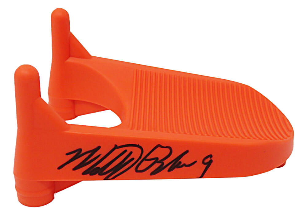 Matt Bahr Signed Wilson Orange Kicking Tee - BAHTEE300 - Matt Bahr Signed Wilson Orange Kicking Tee product image