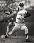 Doug Bair Signed Detroit Tigers Pitching Action B&W 8x10 Photo - BAI08P110 - Doug Bair Signed Detroit Tigers Pitching Action B&W 8x10 Photo product image